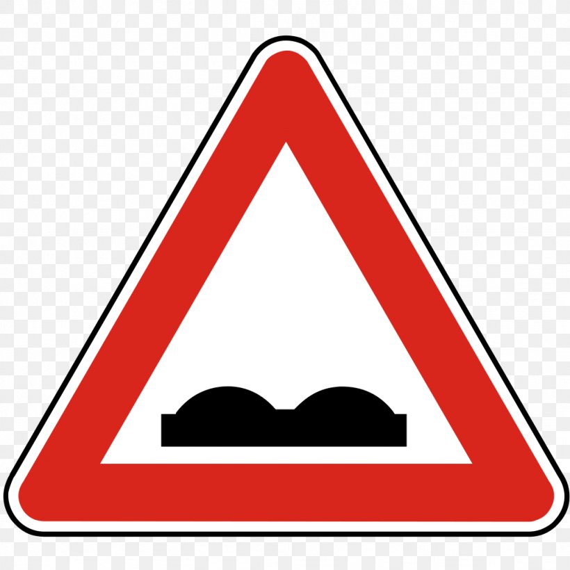 Traffic Sign Warning Sign Speed Bump Road, PNG, 1024x1024px, Traffic Sign, Area, Road, Road Signs In Pakistan, Sign Download Free