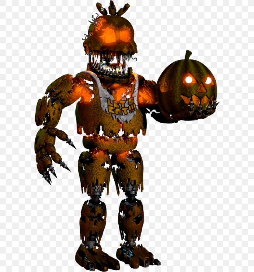 Five Nights At Freddy's 4 Nightmare Jack-o'-lantern Jump Scare, PNG, 600x880px, Nightmare, Action Figure, Animatronics, Brain, Figurine Download Free