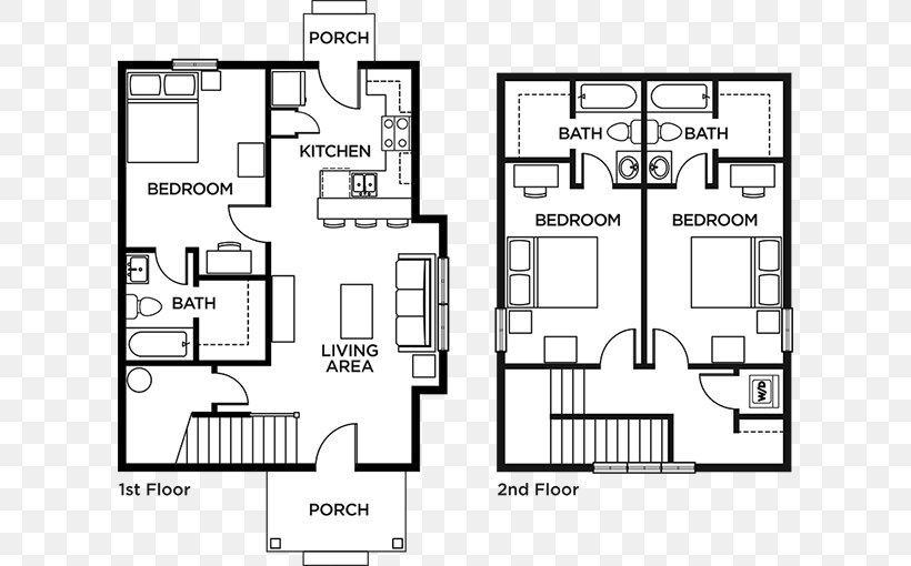 Floor Plan Furniture Pattern, PNG, 608x510px, Floor Plan, Area, Black And White, Diagram, Drawing Download Free