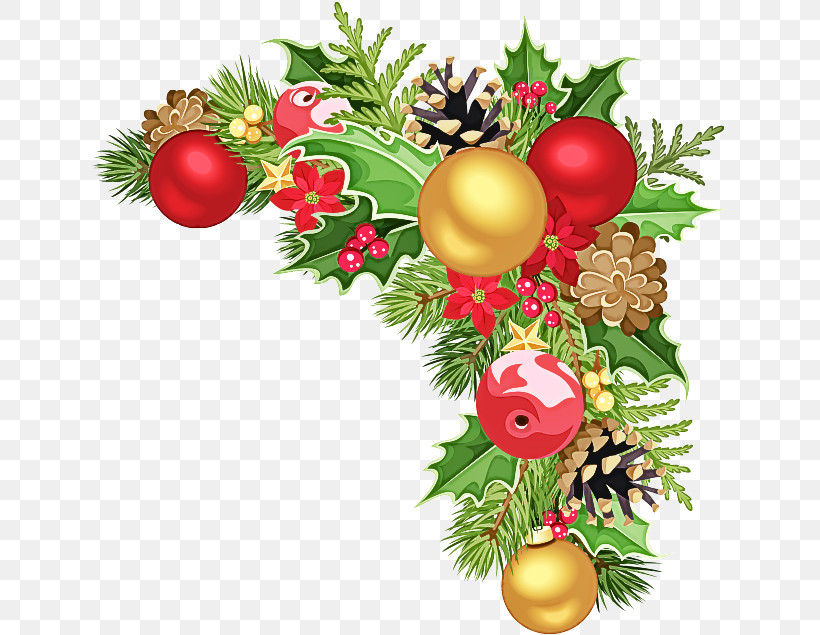 Christmas Decoration, PNG, 635x635px, Christmas Decoration, Branch, Christmas, Christmas Eve, Christmas Ornament Download Free