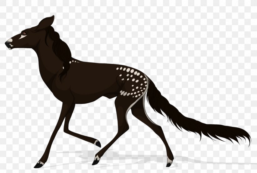 Mustang Deer Dog Mane Pack Animal, PNG, 1024x689px, Mustang, Canidae, Carnivoran, Deer, Dog Download Free