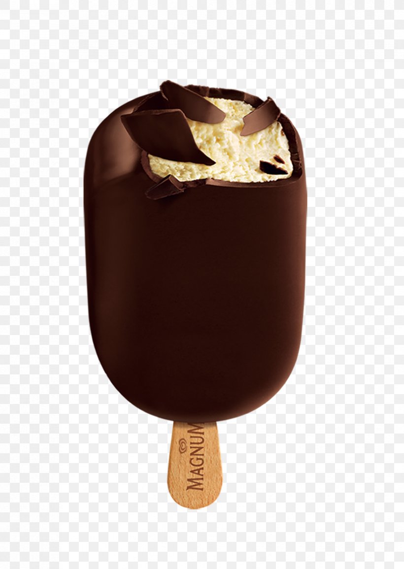 Chocolate Ice Cream Chocolate Truffle Magnum, PNG, 827x1165px, Ice Cream, Almond, Caramel, Chocolate, Chocolate Ice Cream Download Free