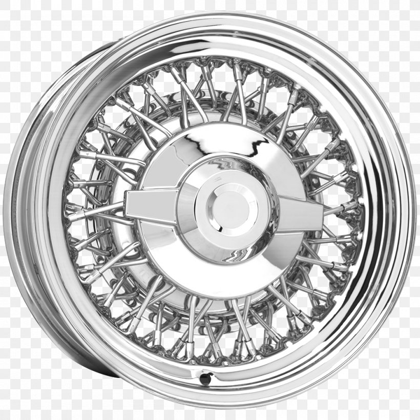 Plymouth Car Wire Wheel Rim, PNG, 1000x1000px, Plymouth, Auto Part, Automotive Lighting, Black And White, Body Jewelry Download Free