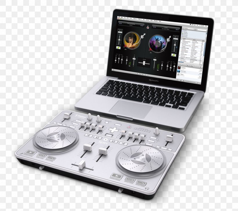 DJ Controller Disc Jockey Vestax MIDI Controllers Audio Mixers, PNG, 1612x1432px, Watercolor, Cartoon, Flower, Frame, Heart Download Free