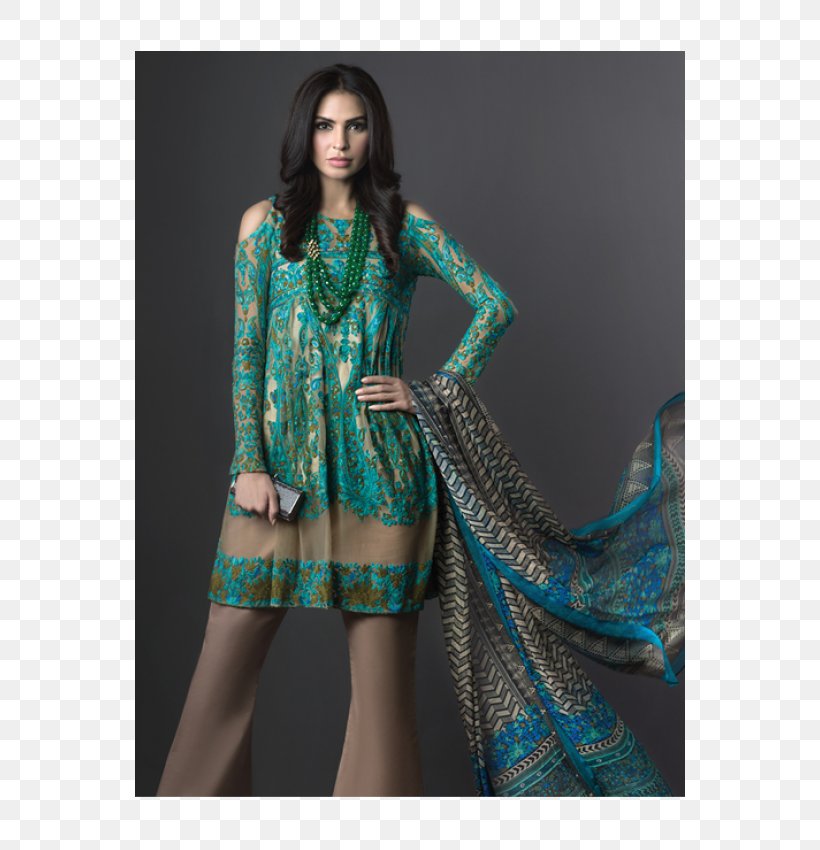 Dress Clothing Formal Wear Sana Safinaz Suit, PNG, 550x850px, Dress, Aqua, Ball Gown, Clothing, Day Dress Download Free