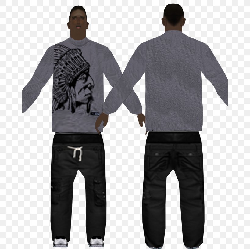 Grand Theft Auto: San Andreas San Andreas Multiplayer Jeans T-shirt Showroom, PNG, 674x816px, Grand Theft Auto San Andreas, Don Wannabe, Grand Theft Auto, Jacket, Jeans Download Free
