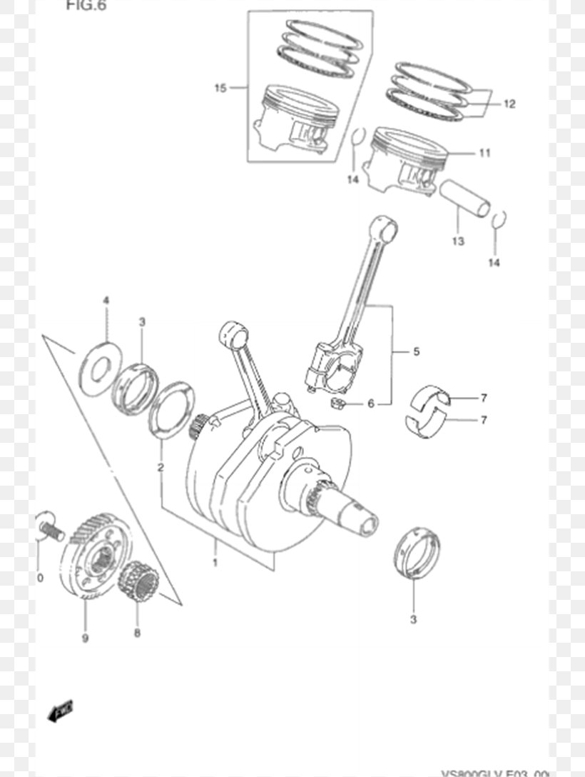 Suzuki Car Motorcycle Crankshaft Engine, PNG, 800x1088px, Suzuki, Auto Part, Black And White, Car, Cartoon Download Free