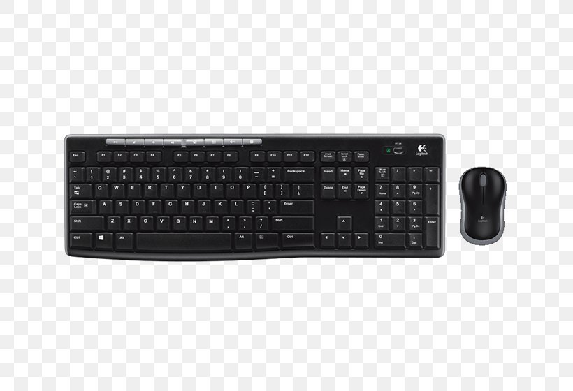 Computer Keyboard Computer Mouse Logitech Unifying Receiver Wireless Keyboard, PNG, 652x560px, Computer Keyboard, Computer, Computer Component, Computer Mouse, Desktop Computers Download Free