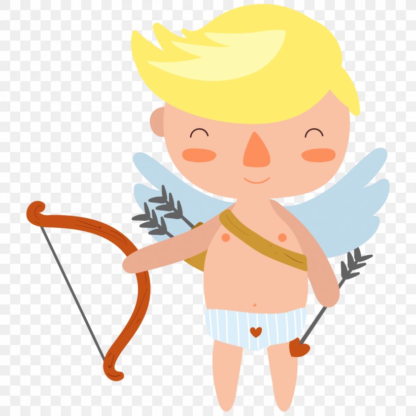 Cupid Illustration Clip Art Design, PNG, 1300x1300px, Cupid, Angel, Cartoon, Designer, Fictional Character Download Free