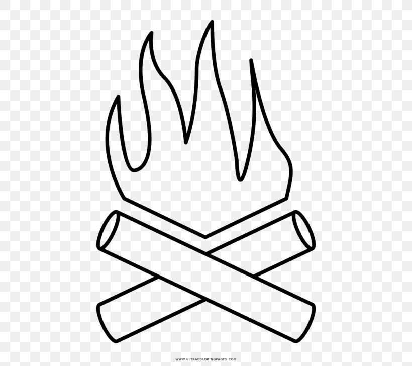 Drawing Coloring Book Campfire Bonfire, PNG, 728x728px, Drawing, Area, Ausmalbild, Black, Black And White Download Free