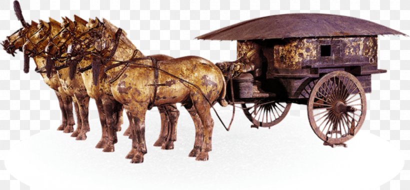 Terracotta Army Mausoleum Of The First Qin Emperor Emperor Of China Qin Bronze Chariot, PNG, 1200x557px, Terracotta Army, Carriage, Cart, Chariot, China Download Free