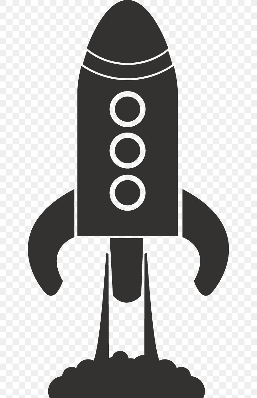 Sticker Wall Decal Rocket Child Spacecraft, PNG, 641x1270px, Sticker, Adhesive, Autoadhesivo, Black And White, Child Download Free