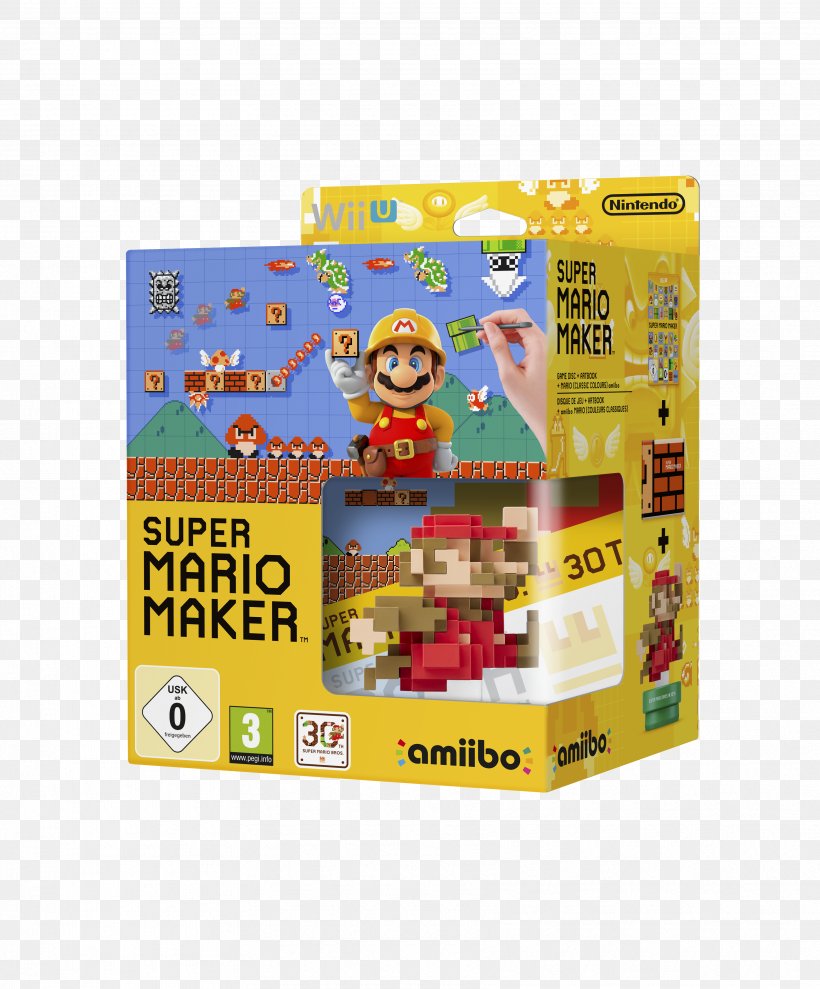 Super Mario Maker Super Mario Bros. Super Mario World Super Mario Galaxy Wii U, PNG, 3425x4134px, Super Mario Maker, Amiibo, Mario Bros, Mario Luigi Superstar Saga, Mario Series Download Free