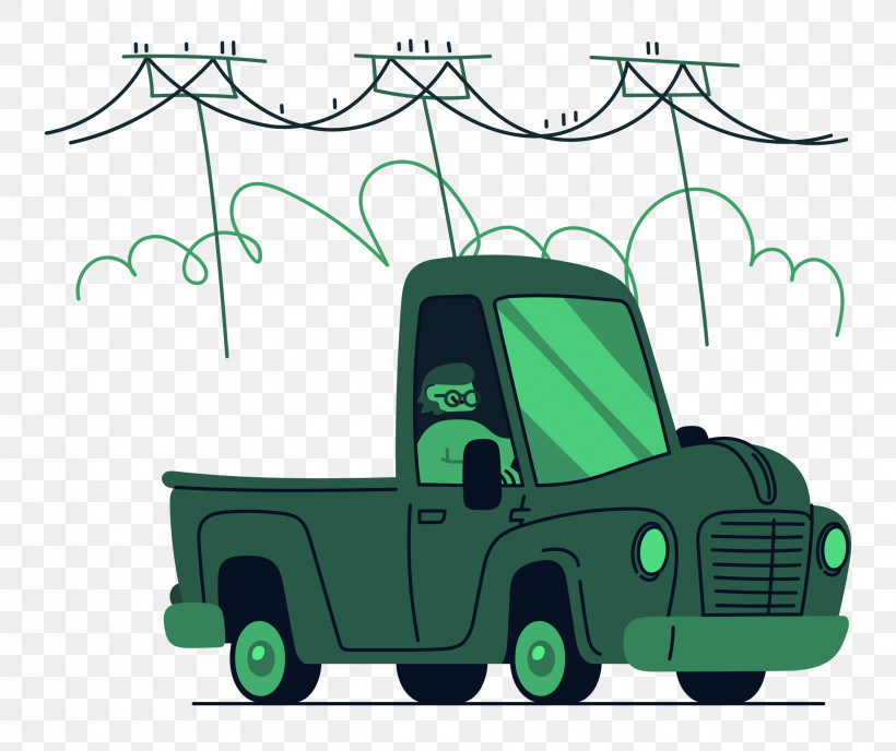 Driving, PNG, 2500x2098px, Driving, Automobile Engineering, Cartoon, Green, Meter Download Free