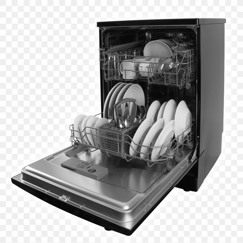 Major Appliance Small Appliance Home Appliance Russell Hobbs RHDW2B Dishwasher, PNG, 998x1000px, Major Appliance, Black And White, Centimeter, Dishwasher, Home Appliance Download Free
