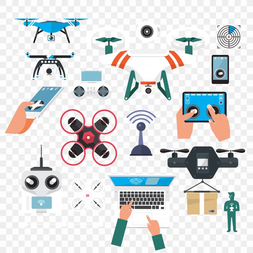 Airplane Flight Unmanned Aerial Vehicle Uncrewed Vehicle Clip Art, PNG, 5000x5000px, Airplane, Area, Cartoon, Clip Art, Communication Download Free