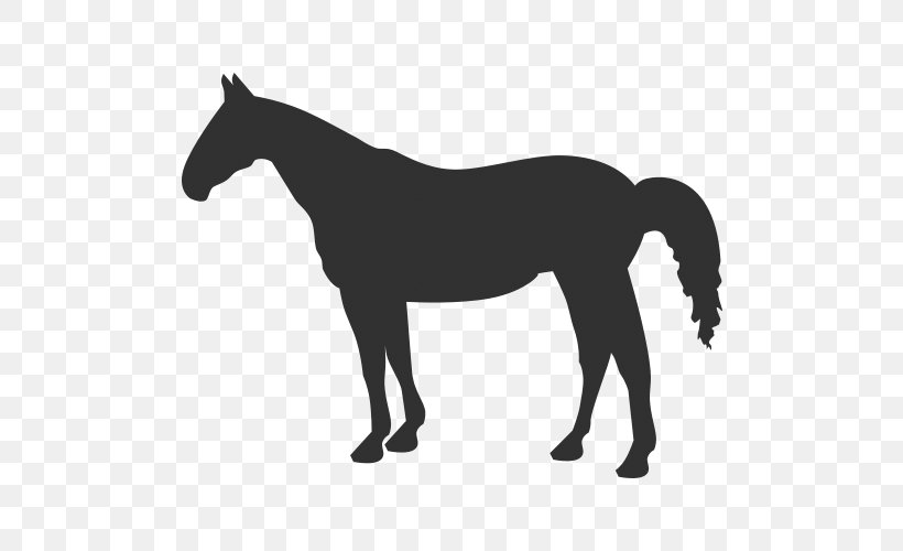 American Quarter Horse Clip Art Vector Graphics Illustration Western Pleasure, PNG, 500x500px, American Quarter Horse, Black, Black And White, Colt, Foal Download Free