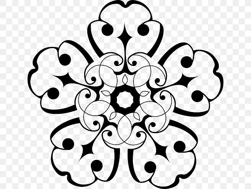 Flower Drawing Clip Art, PNG, 640x619px, Flower, Artwork, Black, Black And White, Cut Flowers Download Free