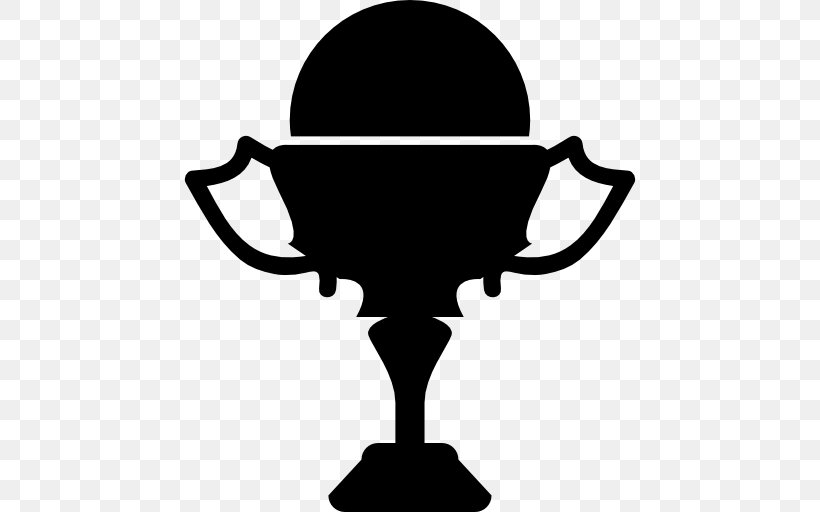 Trophy, PNG, 512x512px, Trophy, Artwork, Black, Black And White, Button Download Free