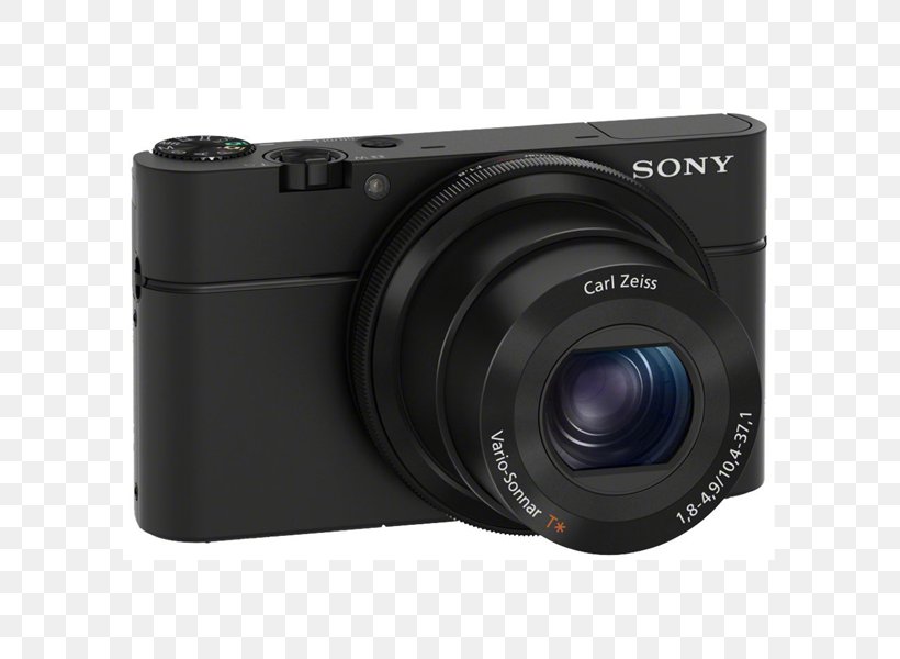 Digital SLR Sony Cyber-shot DSC-RX100 II Camera Lens Point-and-shoot Camera, PNG, 600x600px, Digital Slr, Camera, Camera Accessory, Camera Lens, Cameras Optics Download Free