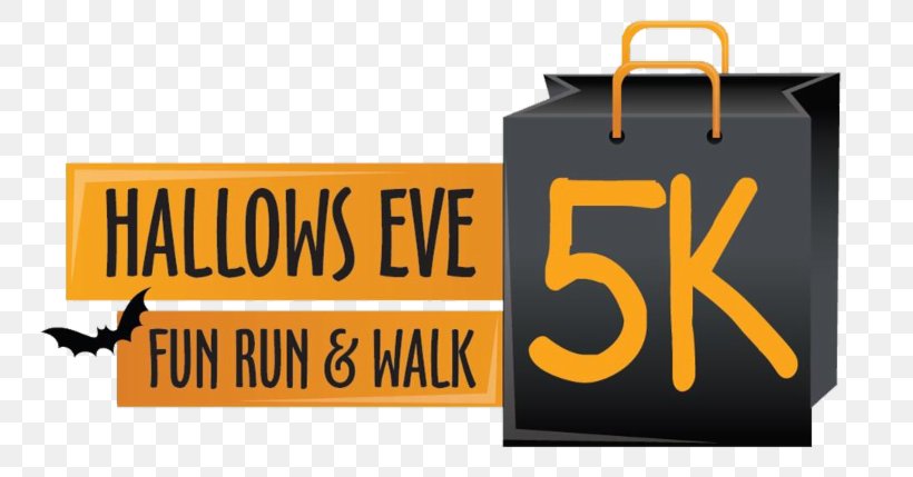 7th Annual Hallows Eve 5k Fun Run And Walk Brand Logo Product Design, PNG, 800x429px, Brand, Logo, Sign, Signage, Text Download Free
