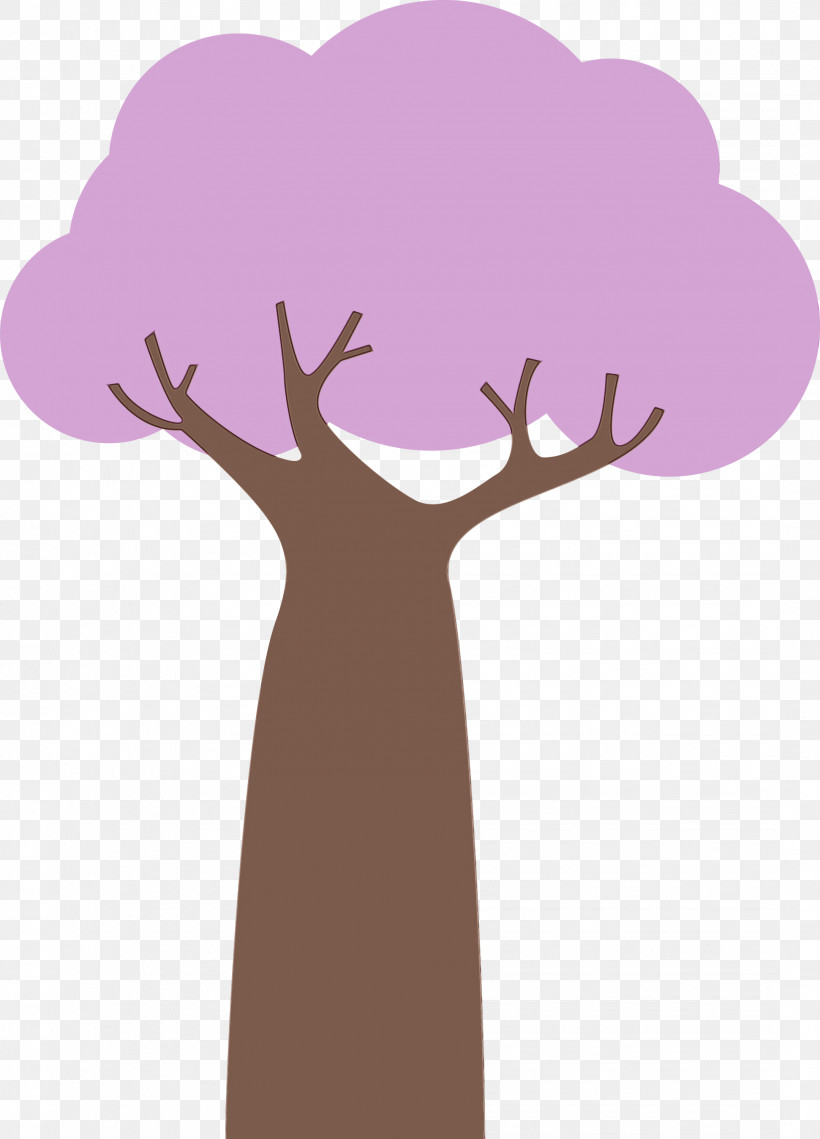 Cartoon Silhouette Purple Antler Font, PNG, 2159x3000px, Abstract Tree, Antler, Cartoon, Cartoon Tree, Mtree Download Free