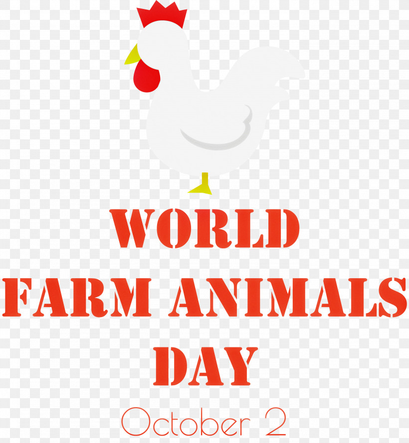 World Farm Animals Day, PNG, 2763x3000px, Landfowl, Beak, Chicken, Line, Livestock Download Free