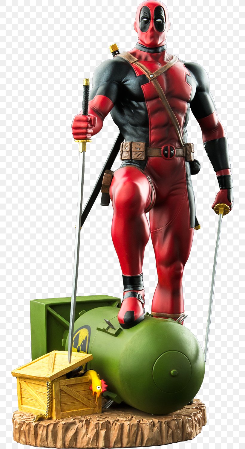 Deadpool Action & Toy Figures Spider-Man Marvel Comics Statue, PNG, 745x1500px, Deadpool, Action Figure, Action Toy Figures, Diamond Select Toys, Fictional Character Download Free
