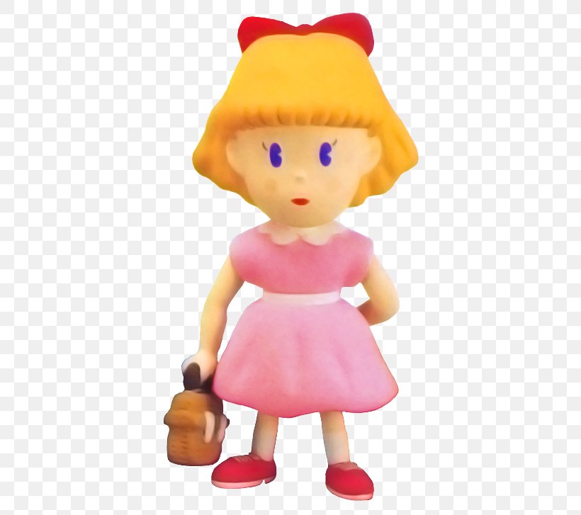 EarthBound Mother Super Smash Bros. Ultimate Paula Video Games, PNG, 397x727px, Earthbound, Cartoon, Character, Doll, Figurine Download Free