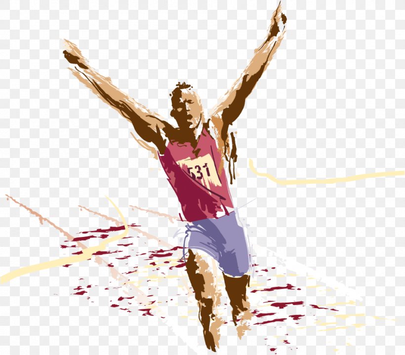 Sport Running Sprint Hurdling Athlete, PNG, 950x833px, Sport, Arm, Athlete, Football, Happiness Download Free