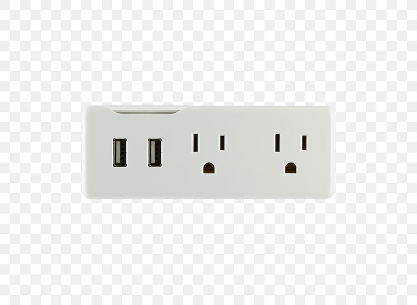 AC Power Plugs And Sockets Battery Charger Power Strips & Surge Suppressors USB Electricity, PNG, 600x600px, Ac Power Plugs And Sockets, Ac Power Plugs And Socket Outlets, Alternating Current, Ampere, Battery Charger Download Free