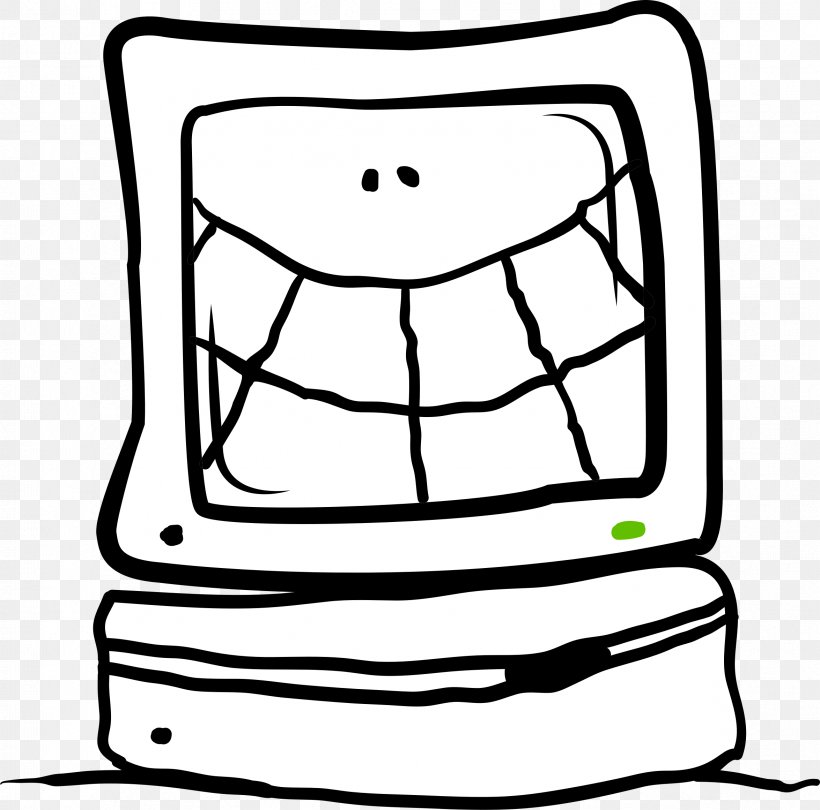Laptop Computer Clip Art, PNG, 2349x2323px, Laptop, Area, Black And White, Computer, Computer Monitors Download Free