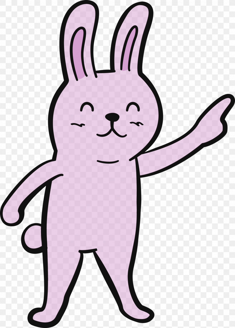 Easter Bunny, PNG, 2147x3000px, Cartoon Rabbit, Animal Figurine, Cartoon, Cat, Cute Rabbit Download Free