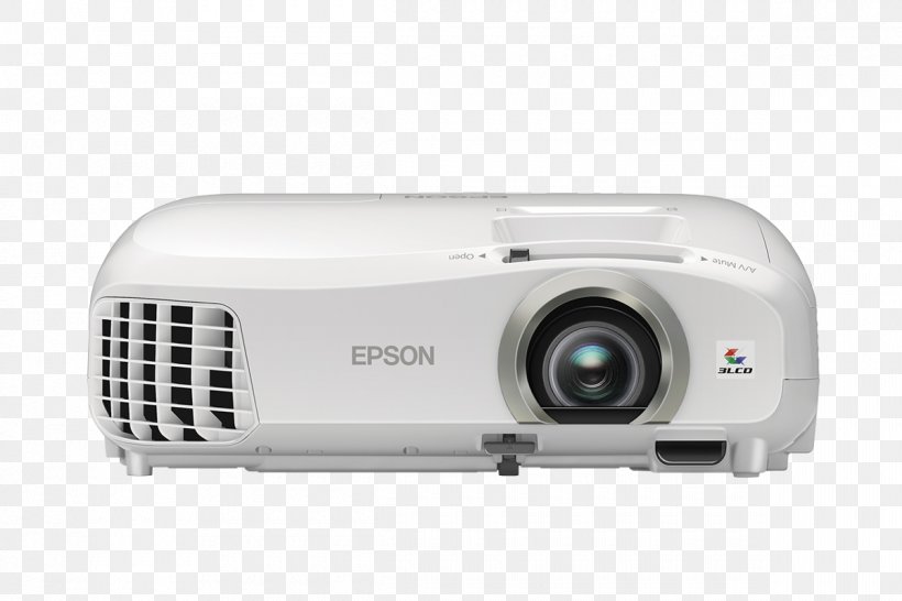 Multimedia Projectors 3LCD 1080p Epson PowerLite Home Cinema 2040, PNG, 1200x800px, Multimedia Projectors, Brightness, Epson, Highdefinition Television, Home Theater Systems Download Free