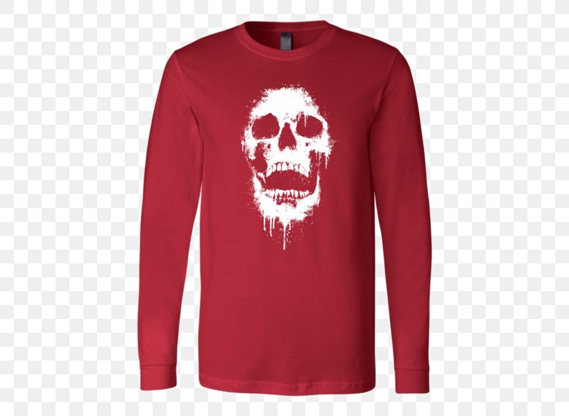 Skull Art Long-sleeved T-shirt Calavera, PNG, 600x600px, Skull, Active Shirt, Art, Calavera, Drawing Download Free