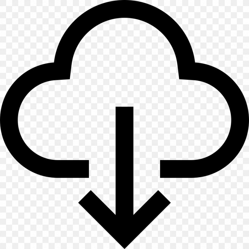 Cloud Storage Cloud Computing Data Storage Clip Art, PNG, 980x980px, Cloud Storage, Area, Black And White, Cloud Computing, Computer Data Storage Download Free