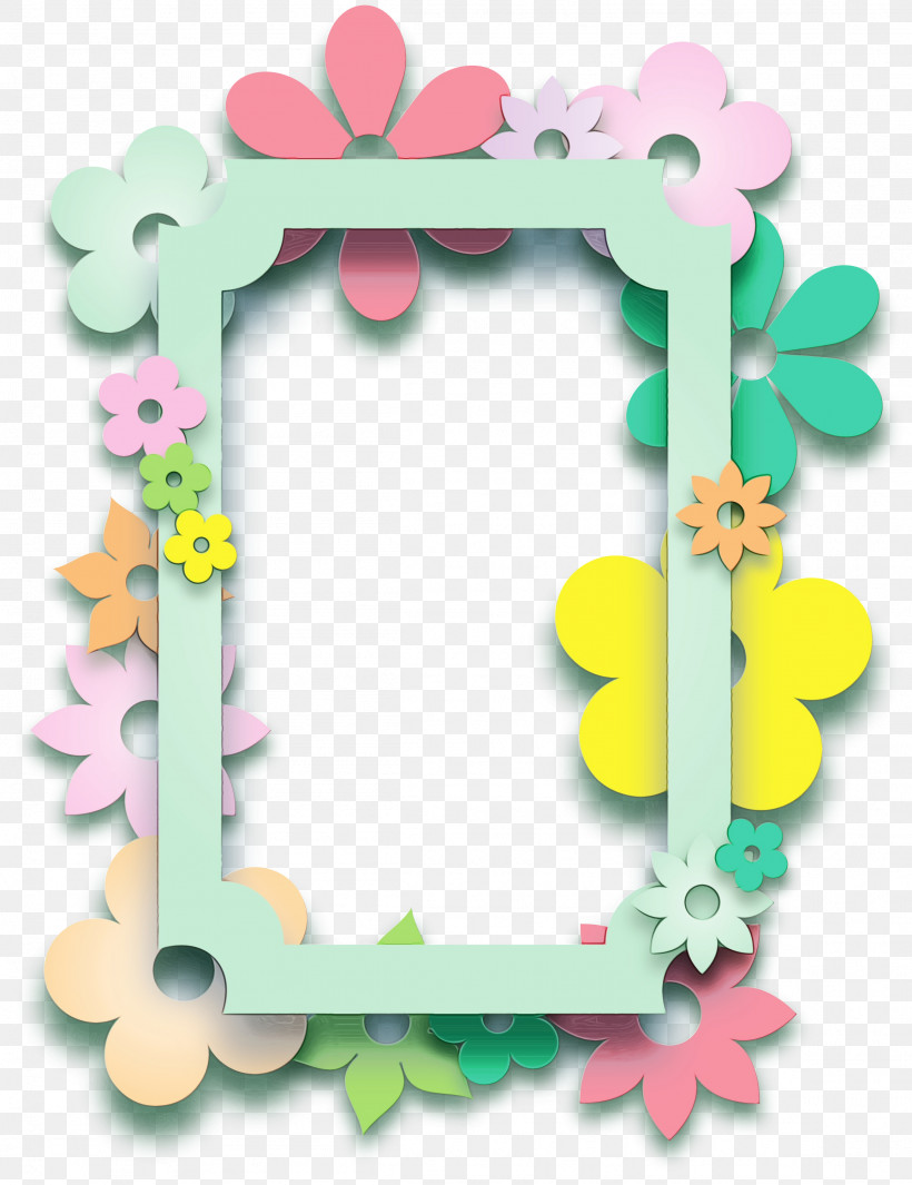 Picture Frame, PNG, 2307x2999px, 2021 Spring Frame, Happy Spring, Floral Design, Green, Meter Download Free