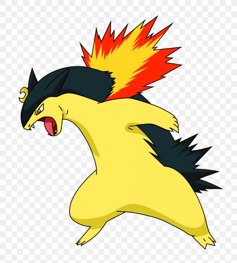 Pokémon HeartGold And SoulSilver Typhlosion Pokémon X And Y Cyndaquil, PNG, 900x998px, Typhlosion, Art, Beak, Bird, Bird Of Prey Download Free