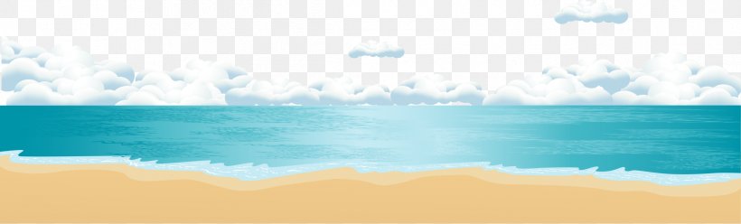 Blue Sky Energy Sea Wallpaper, PNG, 2327x705px, Blue, Aqua, Azure, Calm, Cloud Download Free