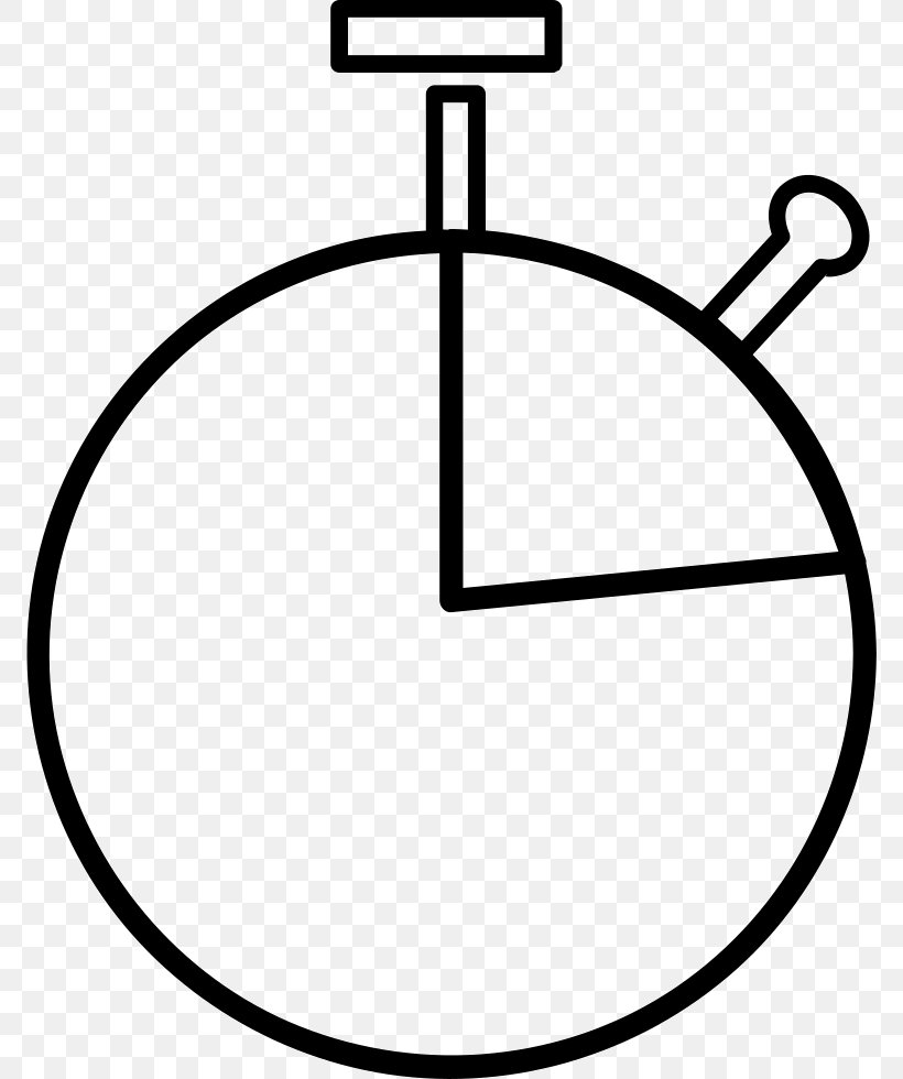 Chronometer Watch Stopwatch Download Time, PNG, 772x980px, Chronometer Watch, Android, Area, Black And White, Drawing Download Free