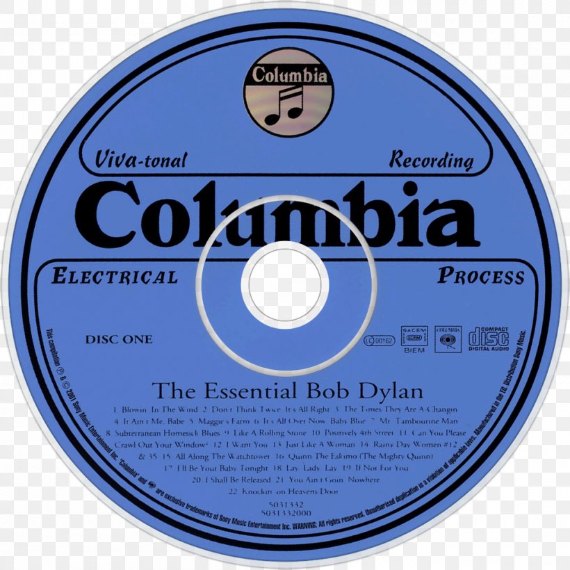 Compact Disc Time Out Of Mind Product Brand Disk Storage, PNG, 1000x1000px, Compact Disc, Bob Dylan, Brand, Data Storage Device, Disk Storage Download Free
