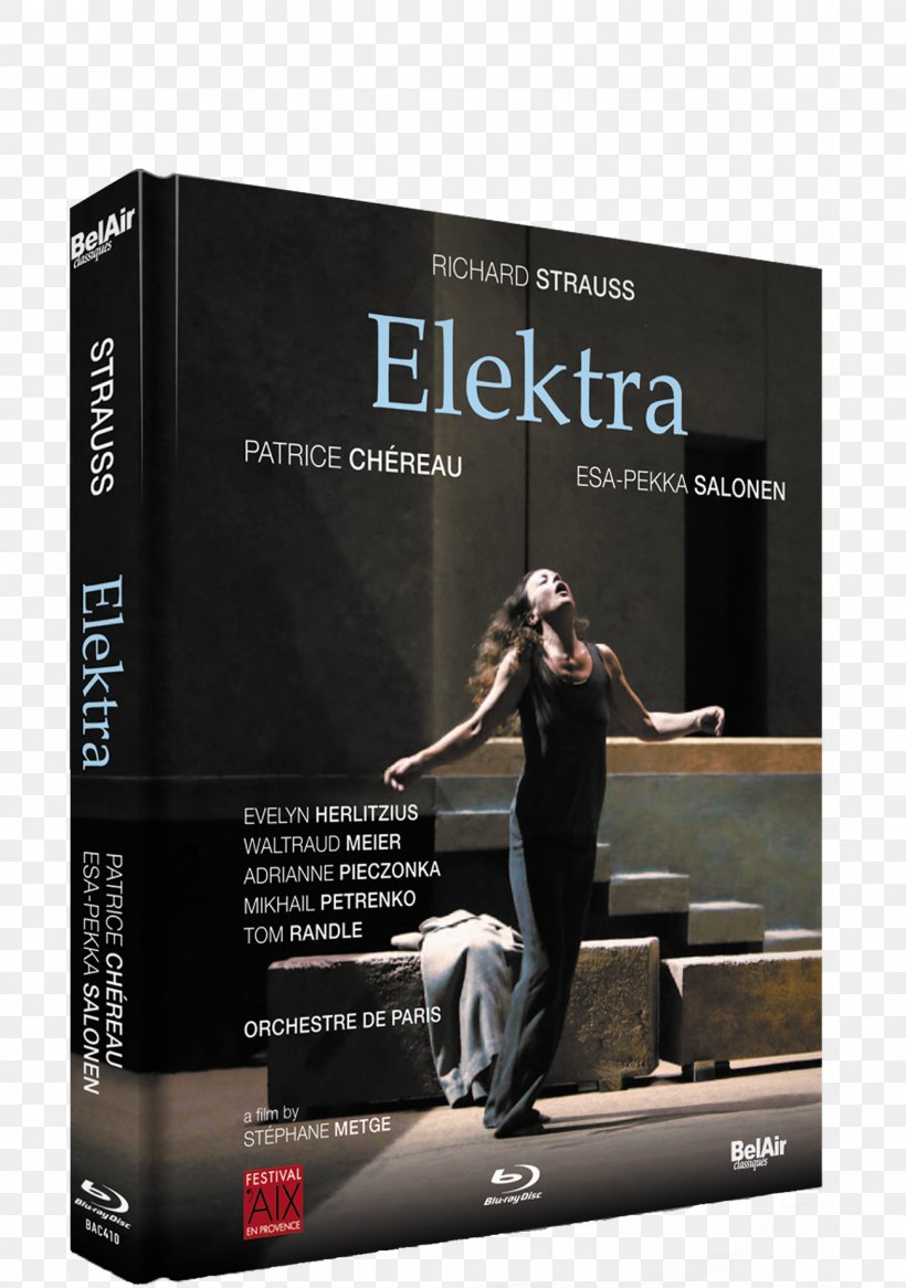 Blu-ray Disc Strauss: Elektra Salzburg Festival Aix-en-Provence Festival, PNG, 1300x1850px, Bluray Disc, Advertising, Aixenprovence Festival, Belair Classiques, Book Download Free