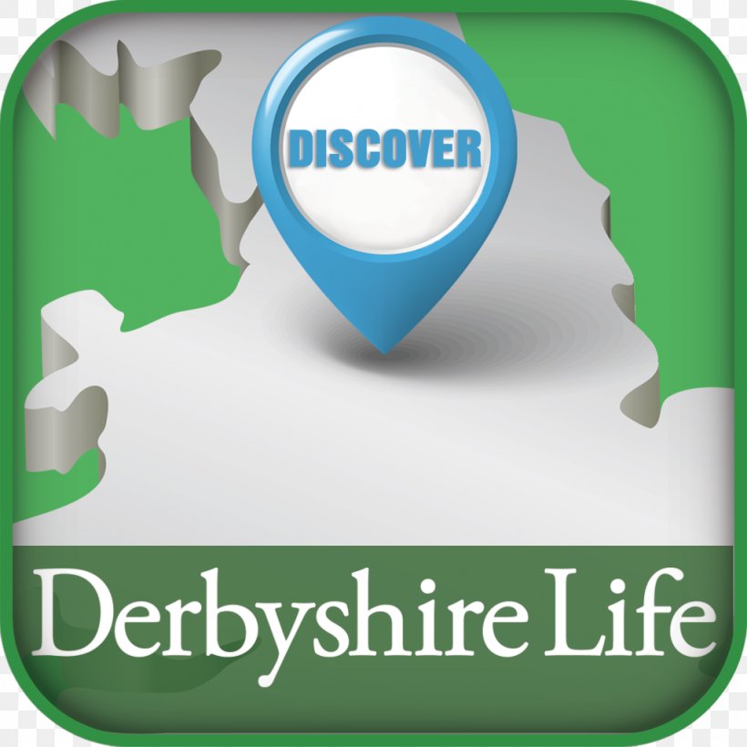 Logo Derbyshire Living Magazine Brand Technology Font, PNG, 1024x1024px, Logo, Area, Brand, Derbyshire, Green Download Free