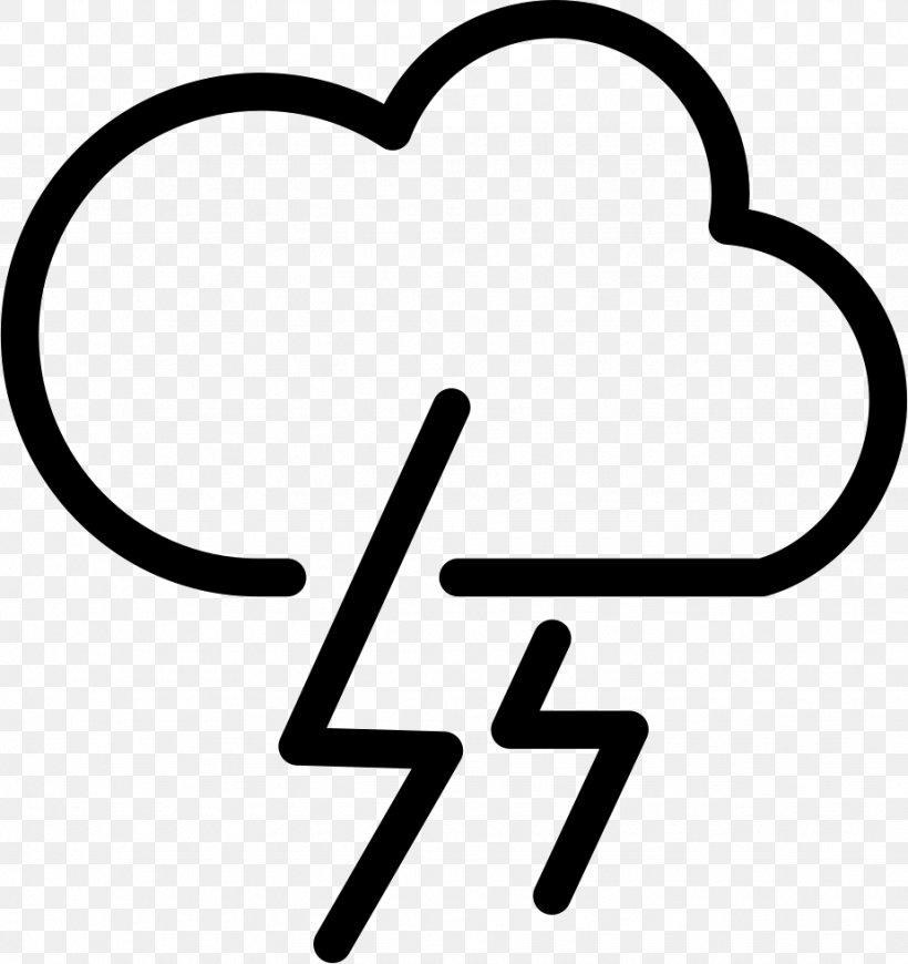 Symbol Thunderstorm Cloud, PNG, 924x981px, Symbol, Area, Black And White, Climate, Cloud Download Free