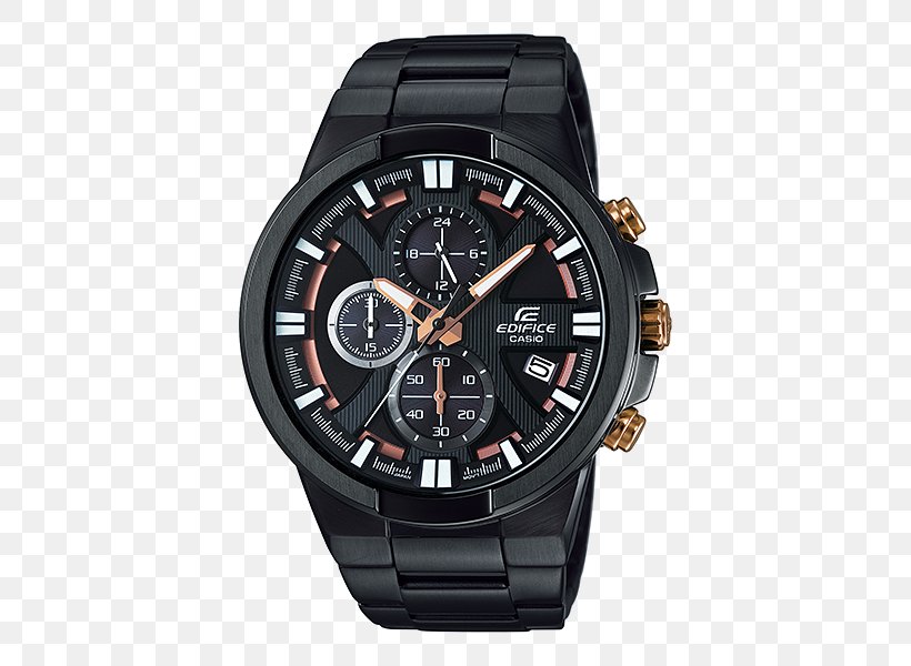 Casio Edifice Watch Chronograph G-Shock, PNG, 500x600px, Casio, Analog Watch, Brand, Casio Edifice, Casio Edifice Ef539d Download Free