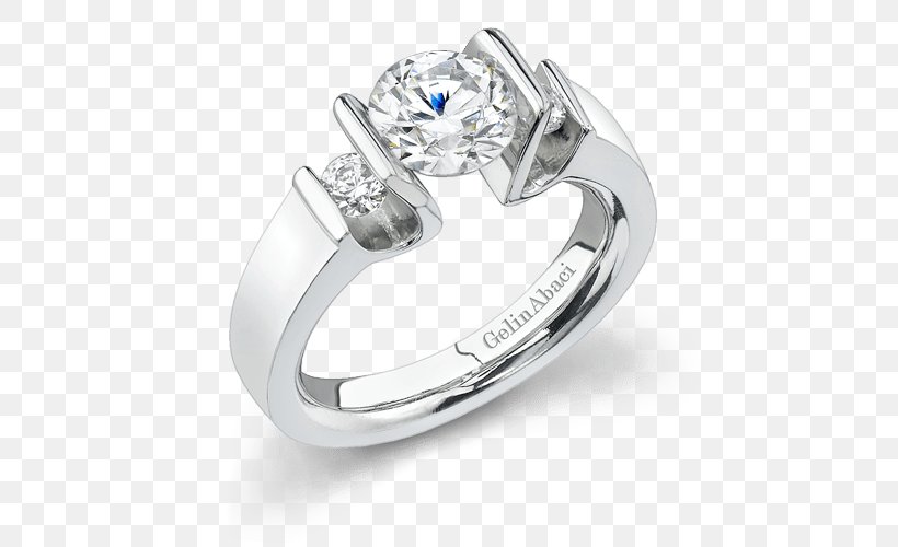 Engagement Ring Wedding Ring Tension Ring Diamond, PNG, 500x500px, Engagement Ring, Body Jewelry, Bride, Diamond, Engagement Download Free