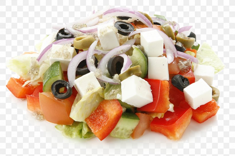 Greek Salad Sushi Caesar Salad Pizza Vegetarian Cuisine, PNG, 900x600px, Greek Salad, Caesar Salad, Cheese, Cucumber, Cuisine Download Free