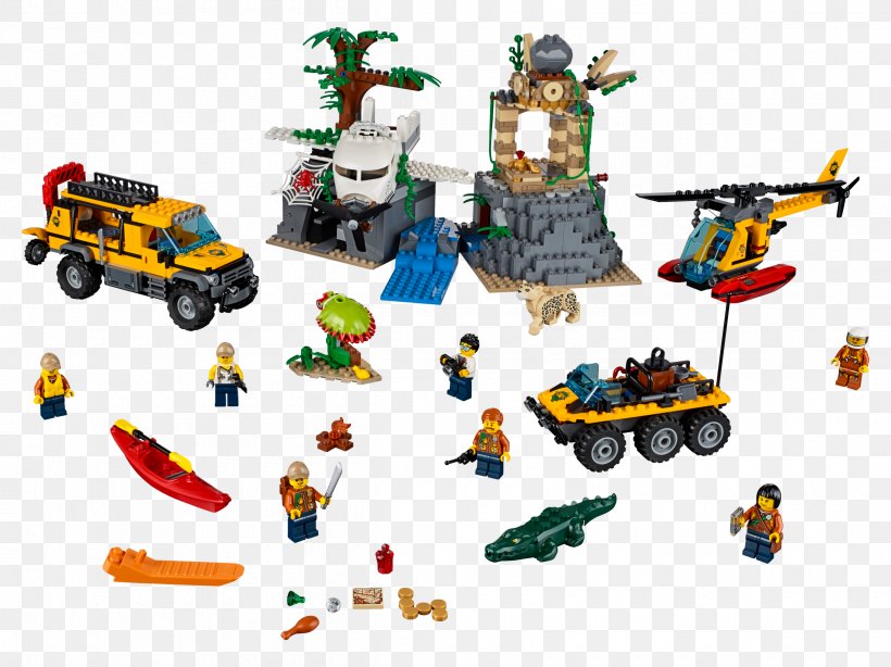 LEGO 60161 City Jungle Exploration Site Toy LEGO 60139 City Mobile Command Center LEGO 60160 City Jungle Mobile Lab, PNG, 2400x1799px, Toy, Amazoncom, Hamleys, Lego, Lego 60160 City Jungle Mobile Lab Download Free