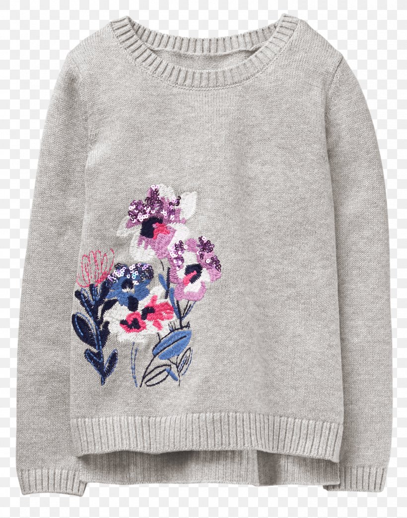 Long-sleeved T-shirt Gymboree Sweater, PNG, 1400x1780px, Watercolor, Cartoon, Flower, Frame, Heart Download Free