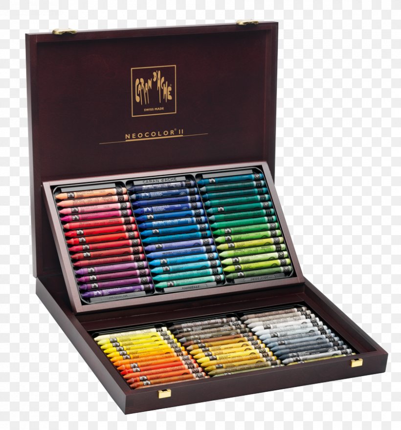 Caran D'Ache Colored Pencil Pastel Box, PNG, 840x900px, Colored Pencil, Box, Color, Crayon, Decorative Box Download Free